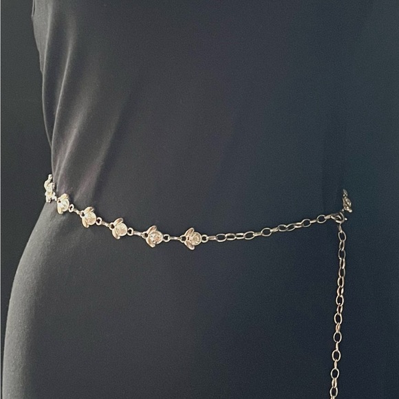 Brighton Rhinestone Chain Belt - Picture 4 of 11